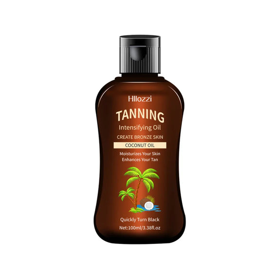 100ml/3.38fl.oz Coconut Tanning Oil Sunless TannersIntensifying Oil Sunless TannersIntensifying Oil New Summer Products