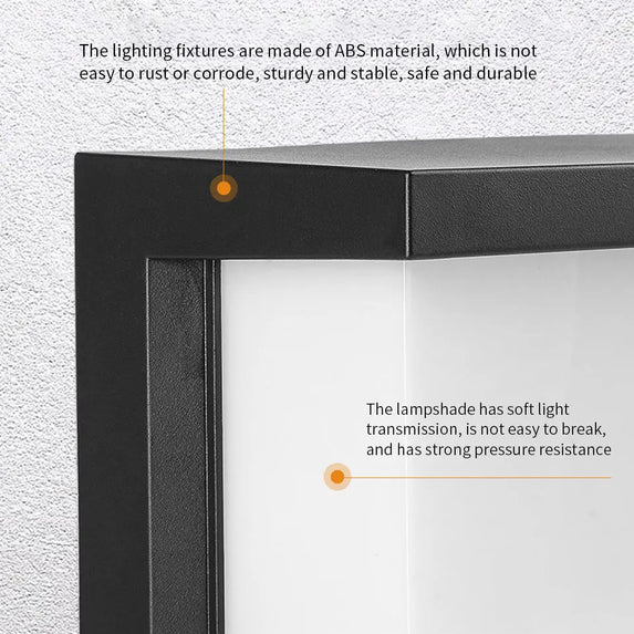 Led Outdoor Wall Light Waterproof IP66 Motion Sensor Led Outdoor Lighting Porch Lights Balcony Garden Lights Outdoor Wall Lamp