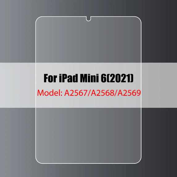 Tempered Glass Screen Protector For iPad 10.2 9.7 10. 5 10.9 Pro 11 New iPad 10 9 8 7 6 5 Air 4 3 2 Mini 2020 2021 2022