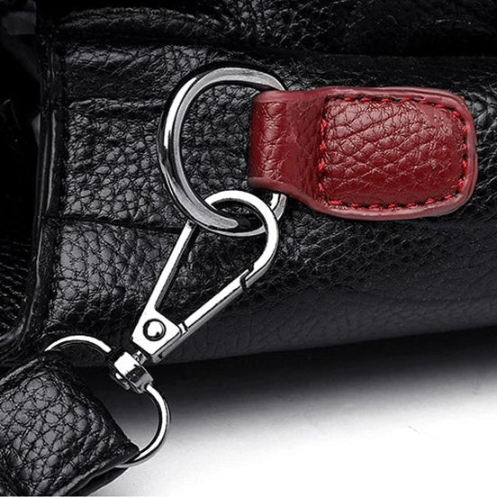 PU Leather Casual Crossbody Bags for Women Ladies Luxury Designer Tote Handbag Female Large Capacity Travel Shoulder Bag Sac