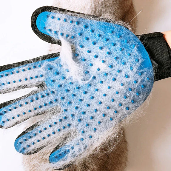 Pet Glove Cat Grooming Glove Cat Hair Deshedding Brush Gloves Dog Comb for Cats Bath Hair Remover Clean Massage Brush For Animal