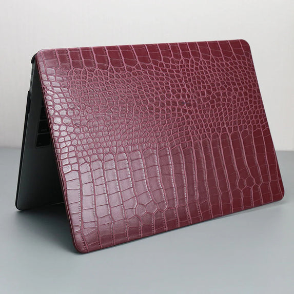 Laptop Case For Macbook Air 13 Case PVC Hard bottom shell For Macbook Pro Retina 13 PU leather Case For 2023 MacBook 14 15 Cover