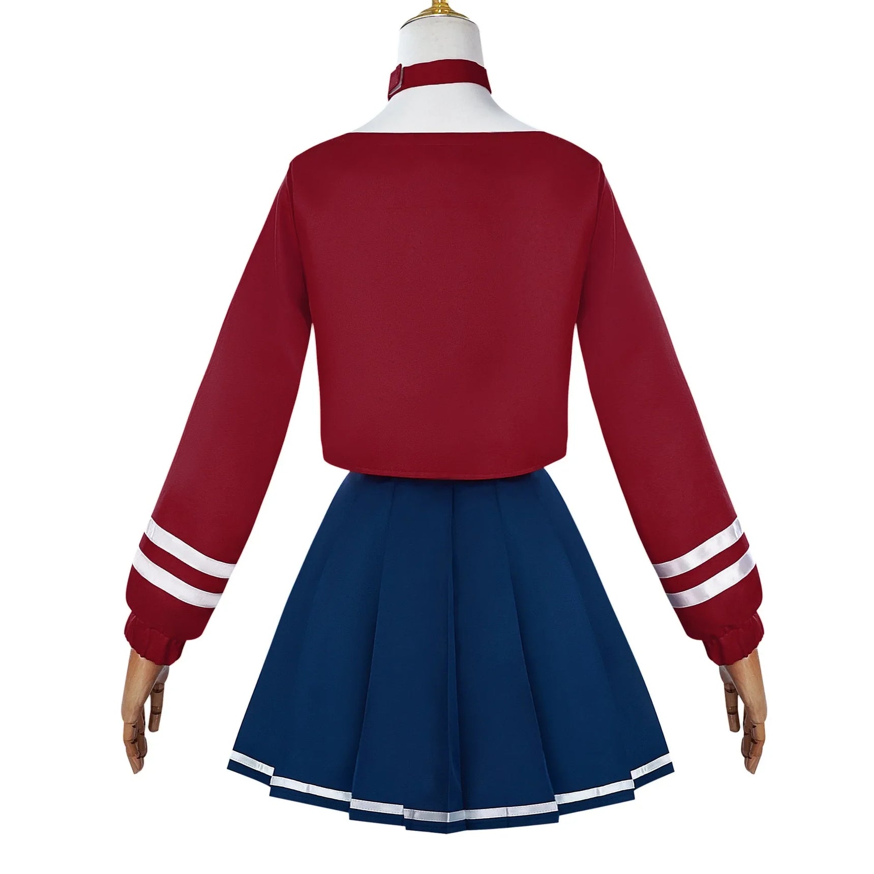 IN STOCK Game MiSide Crazy Mita Cosplay Costume Full Set Wig Role Play Primary Yandere Mita Mira Cosplay Outfit Halloween