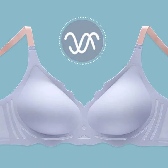 BH No Trace Top Women's Underwear No Steel Ring Pure Desire Comfortable Upper Support Sling Adjustable Beauty Back Bra for women