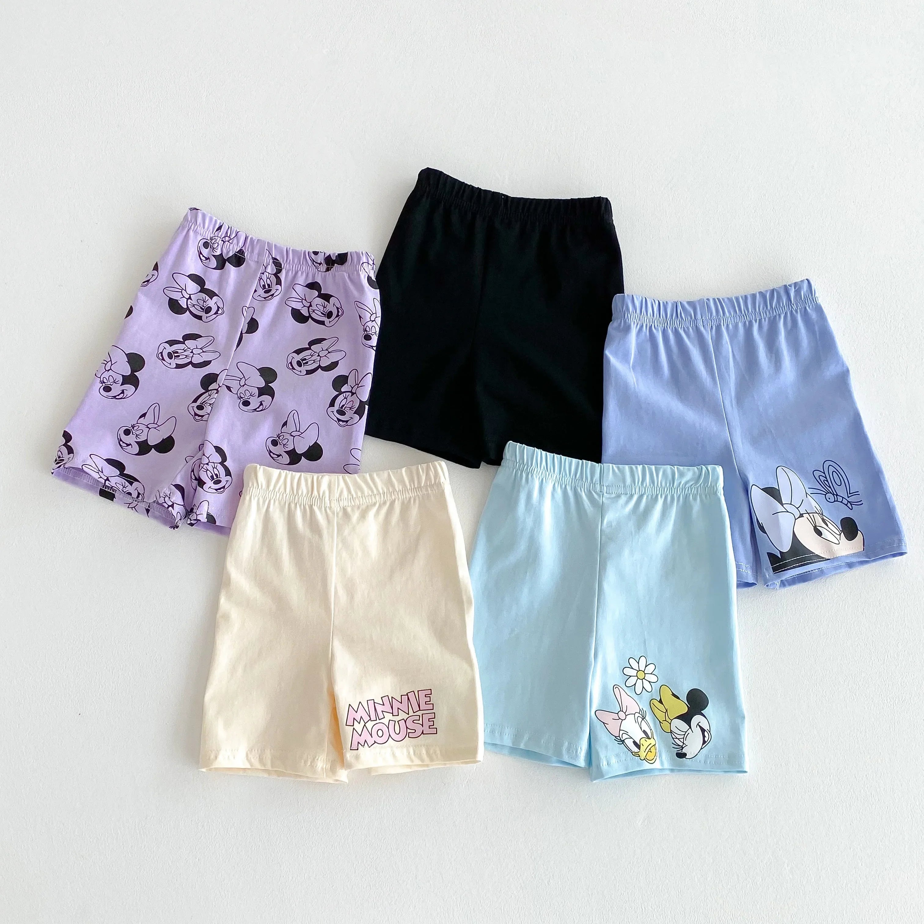 Trendy Brand Baby Girl T-shirt Shorts Set Summer Clothing Children's Wear Short Sleeve Suit Kids Disney Cartoon Cute Tracksuits