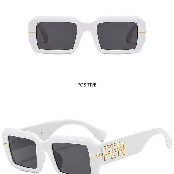 2025 New Summer Men's Glasses Fashion Luxury Brand Women's Wear Designer New Sunglasses Neutral Charm Sliding Eye Mask UV400