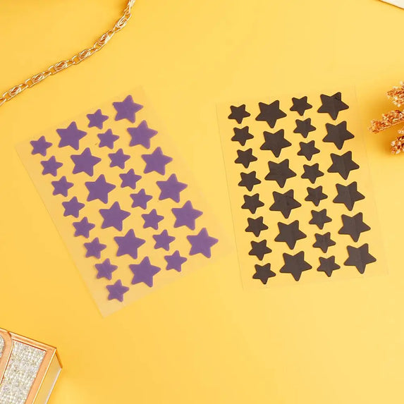 5/6ps Color Star Invisible Skin Care Patch PE Material Waterproof A Variety Of Colors To Choose