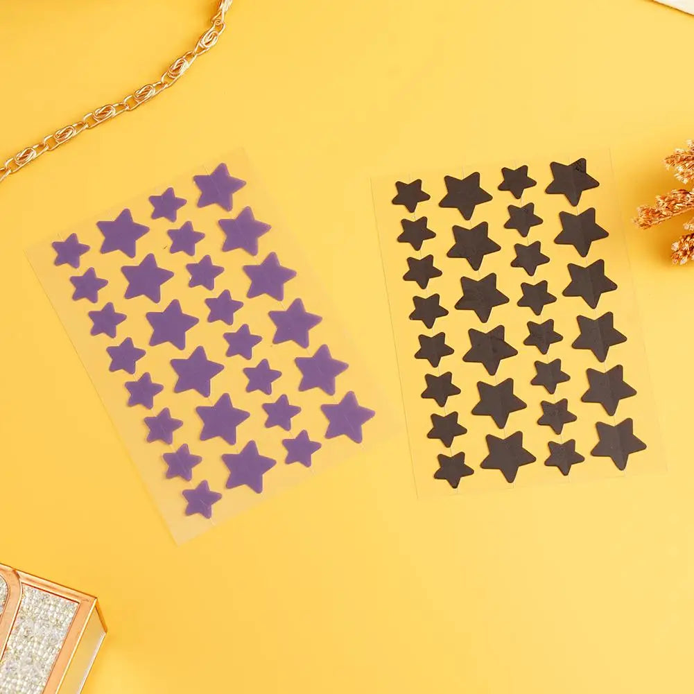 5/6ps Color Star Invisible Skin Care Patch PE Material Waterproof A Variety Of Colors To Choose