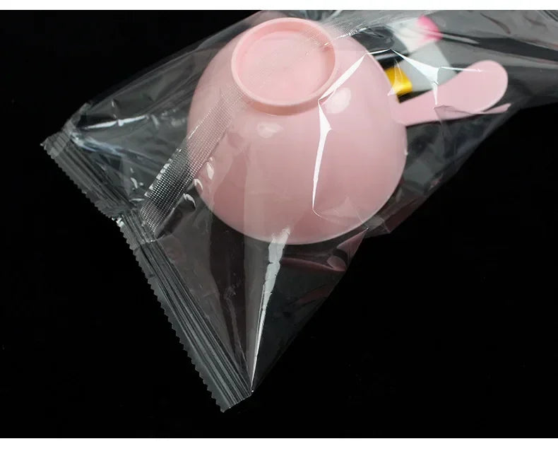 7pcs Facial Brush Mask Bowl Spoon Set Mask Brush Bar DIY Beauty Tools Mixing Tools Skin Care Makeup Supplies Woman Facial Tools
