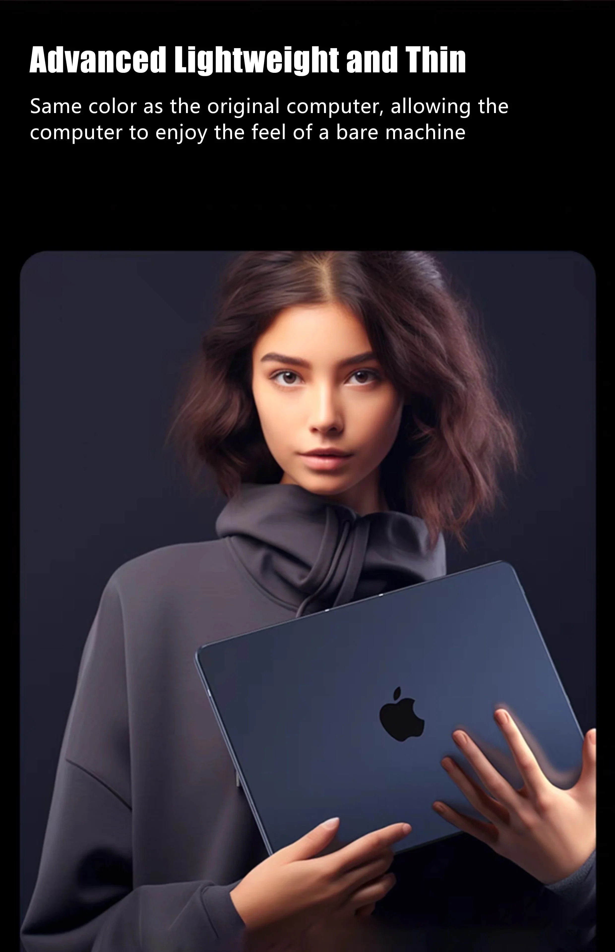 Ultra thin 2025 M4 Laptop Case For MacBook Air 13 15.3 13.6 Case M4 M2 M3 Funda Macbook Pro 13 M1 14.2 16 16.2 Case 2024 2023