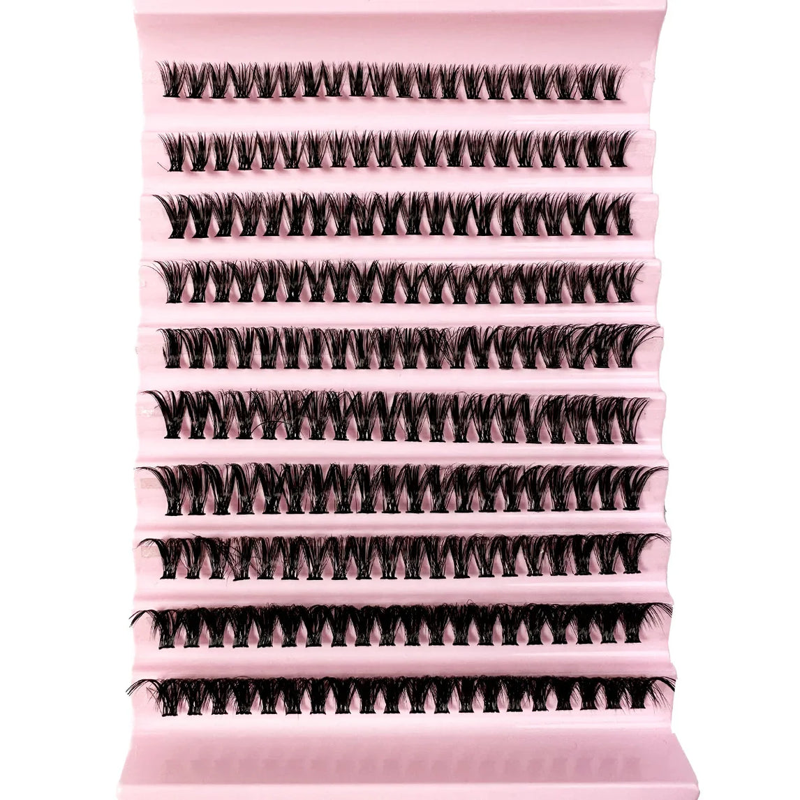 300/120PCS 5D Fluffy Cluster Lashes 30D-100D Natural Thick Eyelash Clusters Individual Lashes DIY Eyelashes Extension Makeup