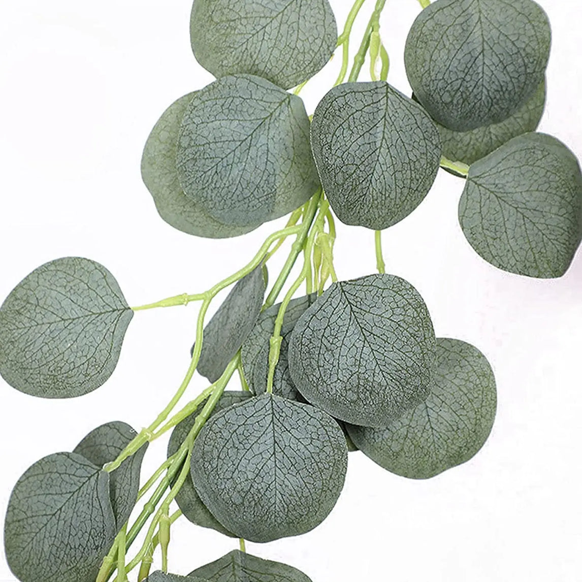 6Ft Artificial Eucalyptus Garland Plant Decoration Hanging Greenery Leaves Fake Plants Vine for Wedding Arch Garden Home Decor