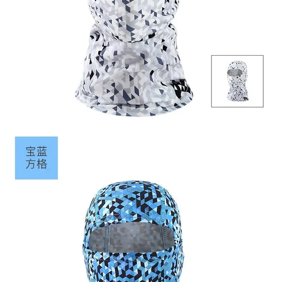 Camouflage Balaclava Full Face Mask Ski Bike Cycling Hunting Head Cover Scarf Blaclava Cap Bandanas Men