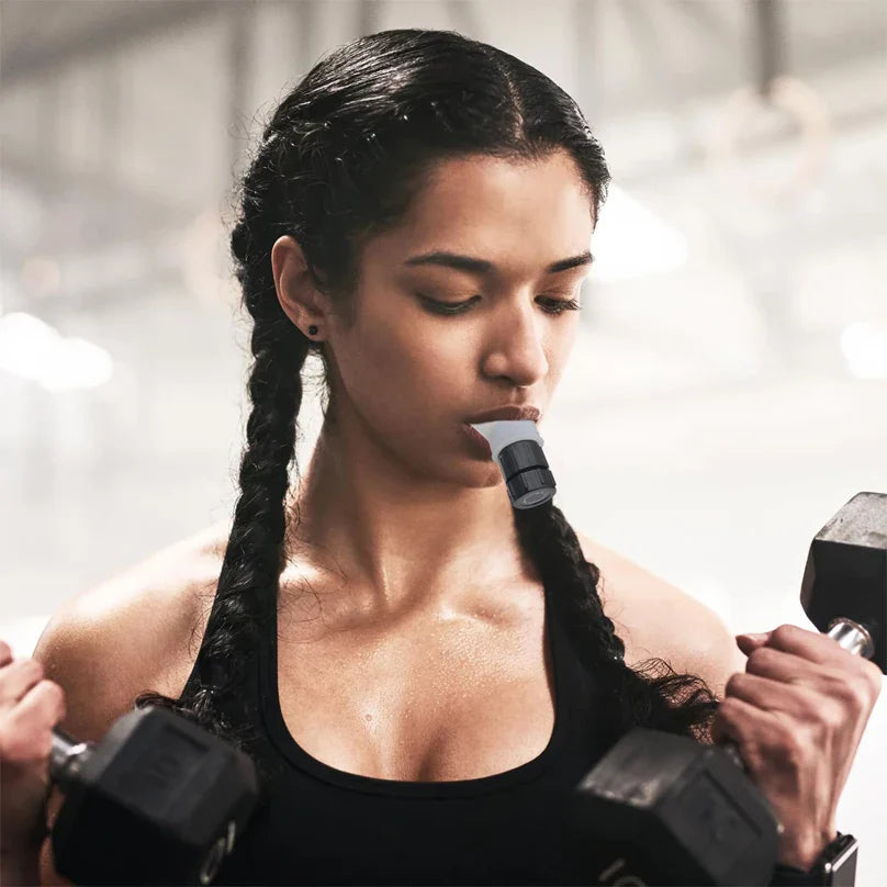 Breathing Trainer Lung Flexer Dropshipping Durable Fitness Exerciser Increases Lung Capacity Breath Adjustable Deep Breath