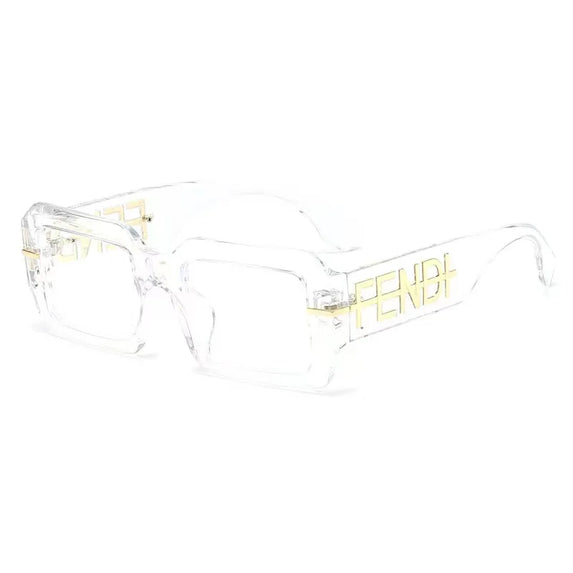 2025 New Summer Men's Glasses Fashion Luxury Brand Women's Wear Designer New Sunglasses Neutral Charm Sliding Eye Mask UV400