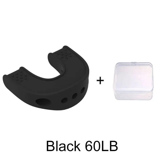 Silicone U Shape Jaw Line Exerciser Muscle Trainer Face Facial Neck Toning Jawline Jaw Chew Double Chin Reducer 40/50/60LBS