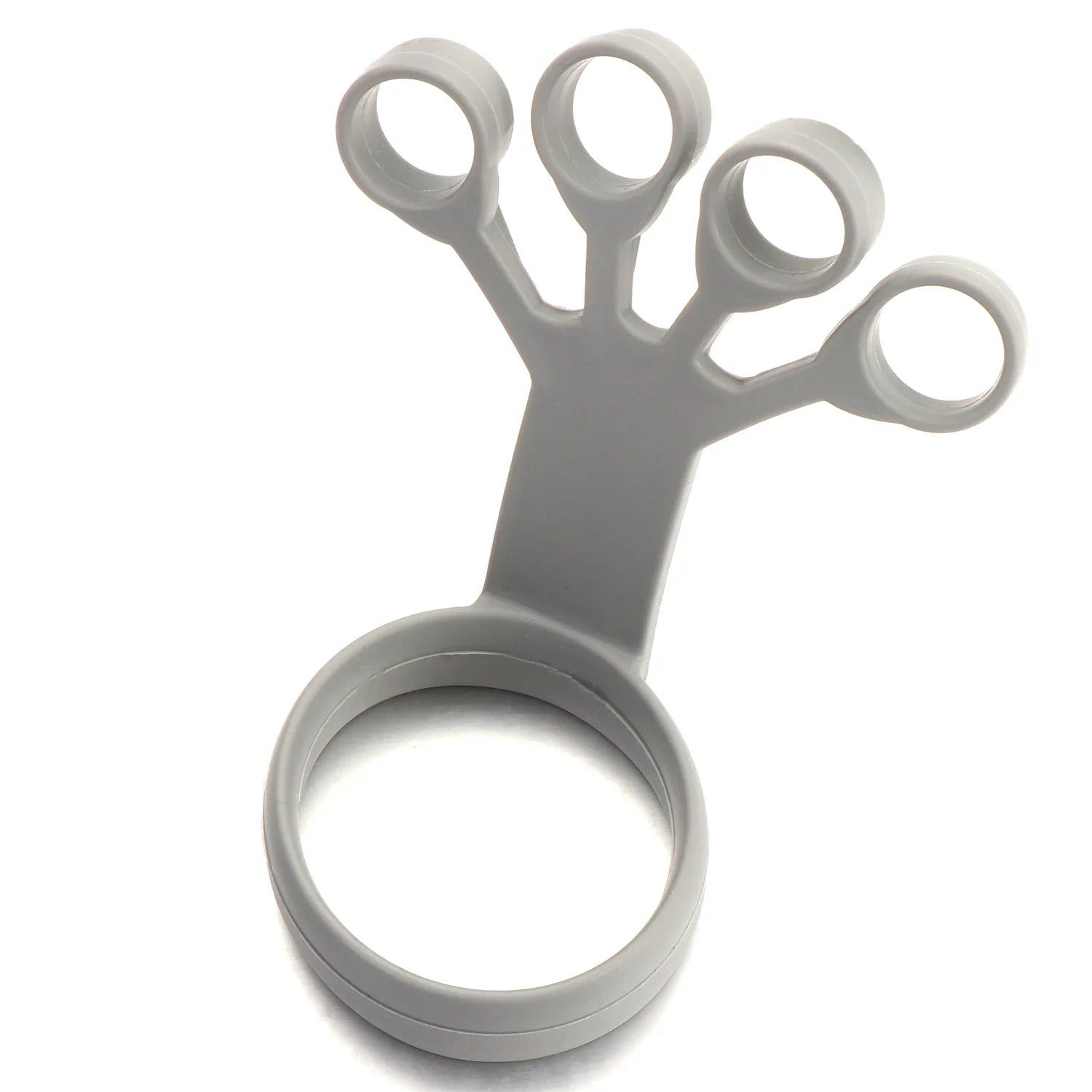 Silicone Ball Hand Grip Strength Trainer Adults Kids Wrist Rehab Therapy Stress Relief Finger Resistance Exercise Squeezer