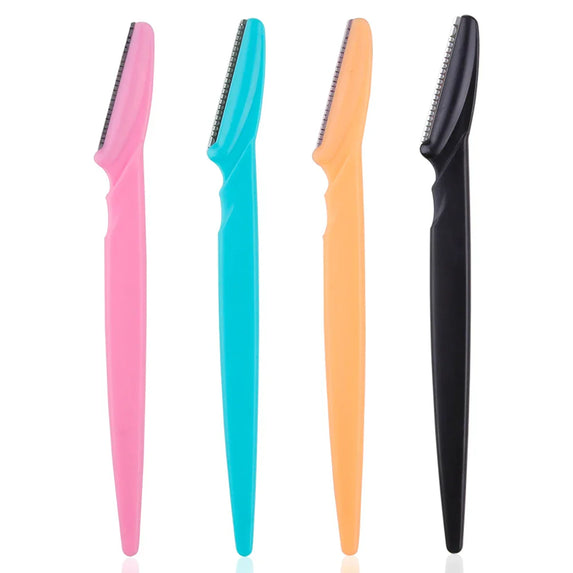 3/4/10Pcs Eyebrow Trimmer Face Blade Shaver Portable Eye Brow Epilation Hair Removal Safety Eyebrow Cutting Woman Makeup Tools