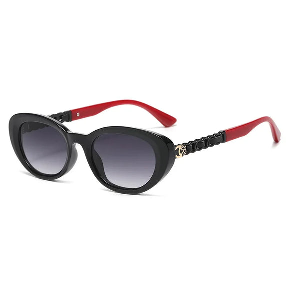 2025 Oval Sunglasses for Women Small Frame Luxury Designer High Quality Sunglass Men Fashion Lentes De Sol Mujer Gafas