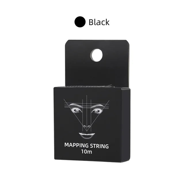 10m for Mapping Eyebrow Marker Thread Tattoo Brows Point 1 Box MAPPING STRING Microblading Eyebrow Pre-Inked Tattoo PMU String