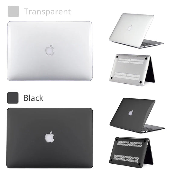 Crystal Matte Laptop Case For Macbook Air 13 A2337 13.6 A2681 For Chip Pro 13 A2338 For MacBook Pro 14 16 Case Protective Cover