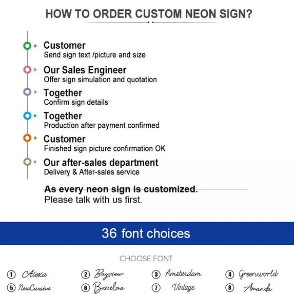 Custom Neon Led Sign Personalised Neon Light Room Decoration DIY Wedding Party Birthday Store Business Name Design