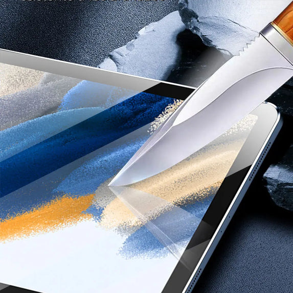 2PCS Tempered Glass Screen Protector for Samsung Galaxy Tab S8 Ultra Plus S6 Lite S7 Fe A7 Lite A8 S9 A9 Tablet Accessories Film