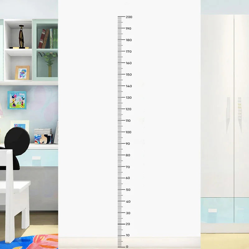 1PC Height Sticker 0-200cm Sticker, Living Room Bedroom, Middle School Student Dormitory Wall Waterproof Self-adhesive Height Pa
