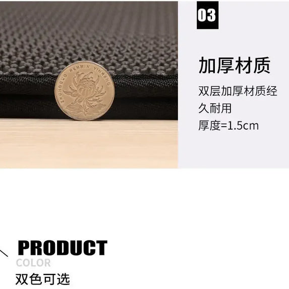 Cat Litter Mat With Gift Double Layer Waterproof Pet Litter Box Mat Non-slip Sand Cat Pad Washable Bed Mat Clean Pad Products