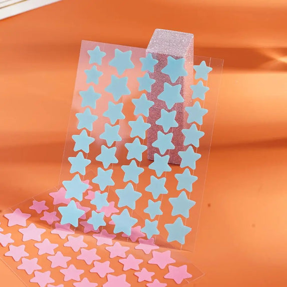 40 Counts Stars Shape Acne Pimple Patches Invisible Concealer Waterproof Blemish Spot Pimple Cover Stickers Face Beauty Skincare