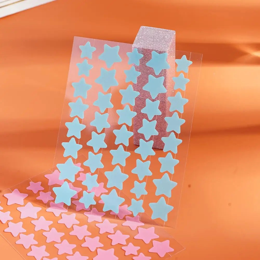 40 Counts Stars Shape Acne Pimple Patches Invisible Concealer Waterproof Blemish Spot Pimple Cover Stickers Face Beauty Skincare