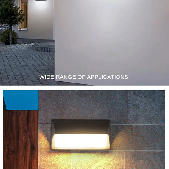 Led Outdoor Wall Light Waterproof IP66 Motion Sensor Led Outdoor Lighting Porch Lights Balcony Garden Lights Outdoor Wall Lamp