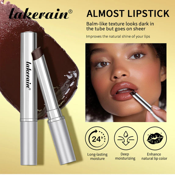Black Honey Lipstick Long Lasting Moisturizing Natural Lip Plumper Makeup Lip Plumping Gloss Cosmetics Exfoliating for Lip