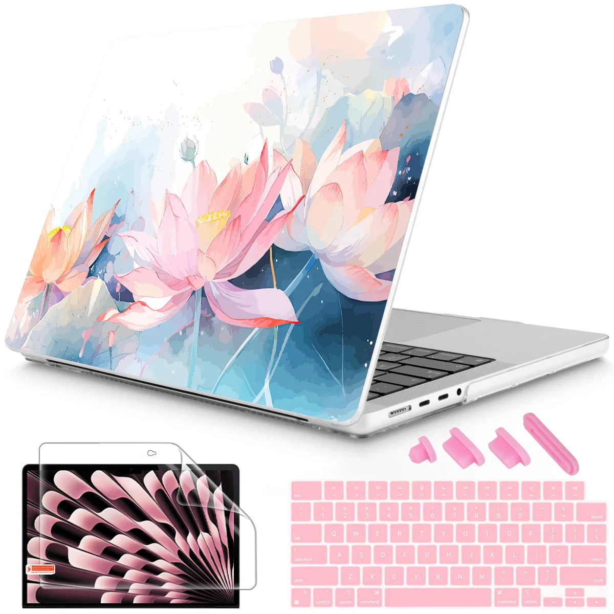 Unique Traditional Hard case for Macbook 2025 M4 A3240 Pro 14 16 M3 2024 M2 Air 13 A2681 Air 15 A2941 2023 Pro 13 A2338 M1 A2337