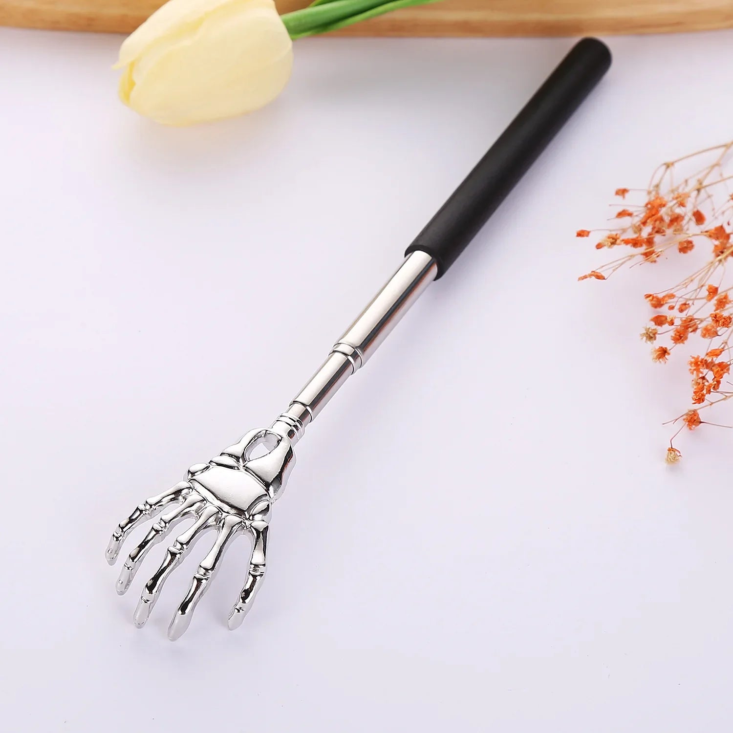 Durable Bamboo Massager Back Scratcher Wooden Body Roller Stick Backscratcher Wooden Scratching Backscratcher Massager