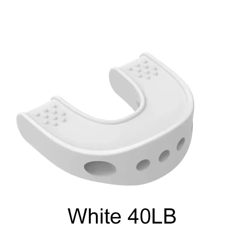 Silicone U Shape Jaw Line Exerciser Muscle Trainer Face Facial Neck Toning Jawline Jaw Chew Double Chin Reducer 40/50/60LBS