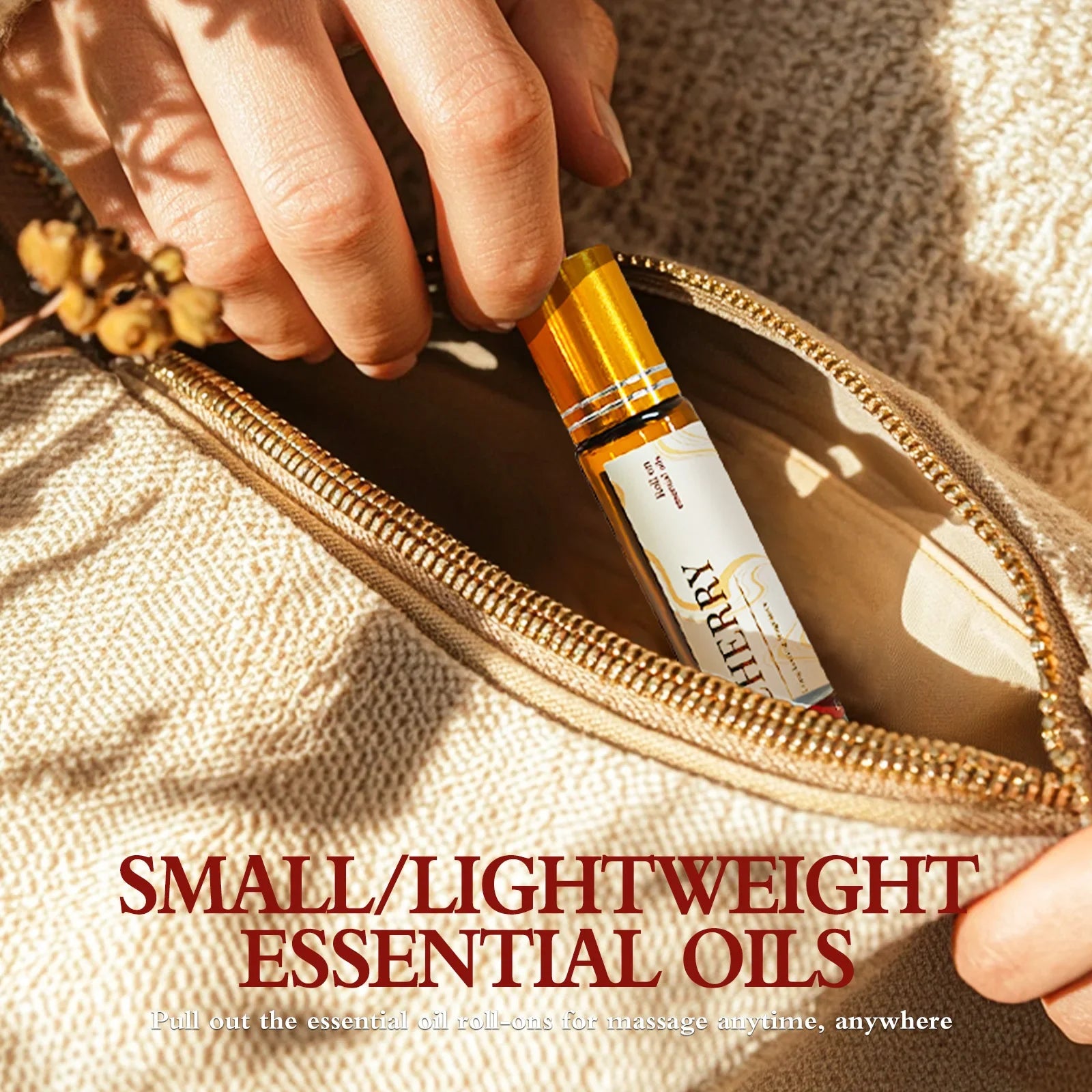 0.33fl.Oz Roller Essential Oils Fragrance Long Lasting Roll-On Essential Oils Gifts aromatherapy perfume Vanilla coconut