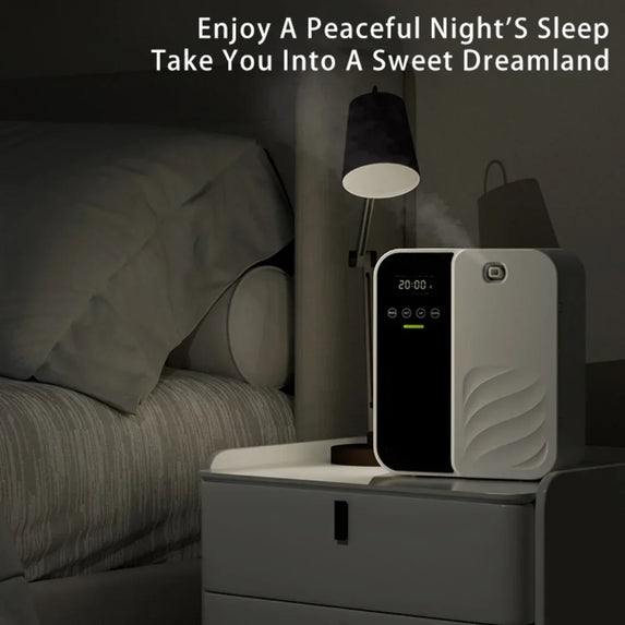 Wall Mounted Aroma Diffuser500ML Commercial Hotel Fragrance Machine Bar KTV Automatic Waterless Essential Oil Nebulizer Diffuser