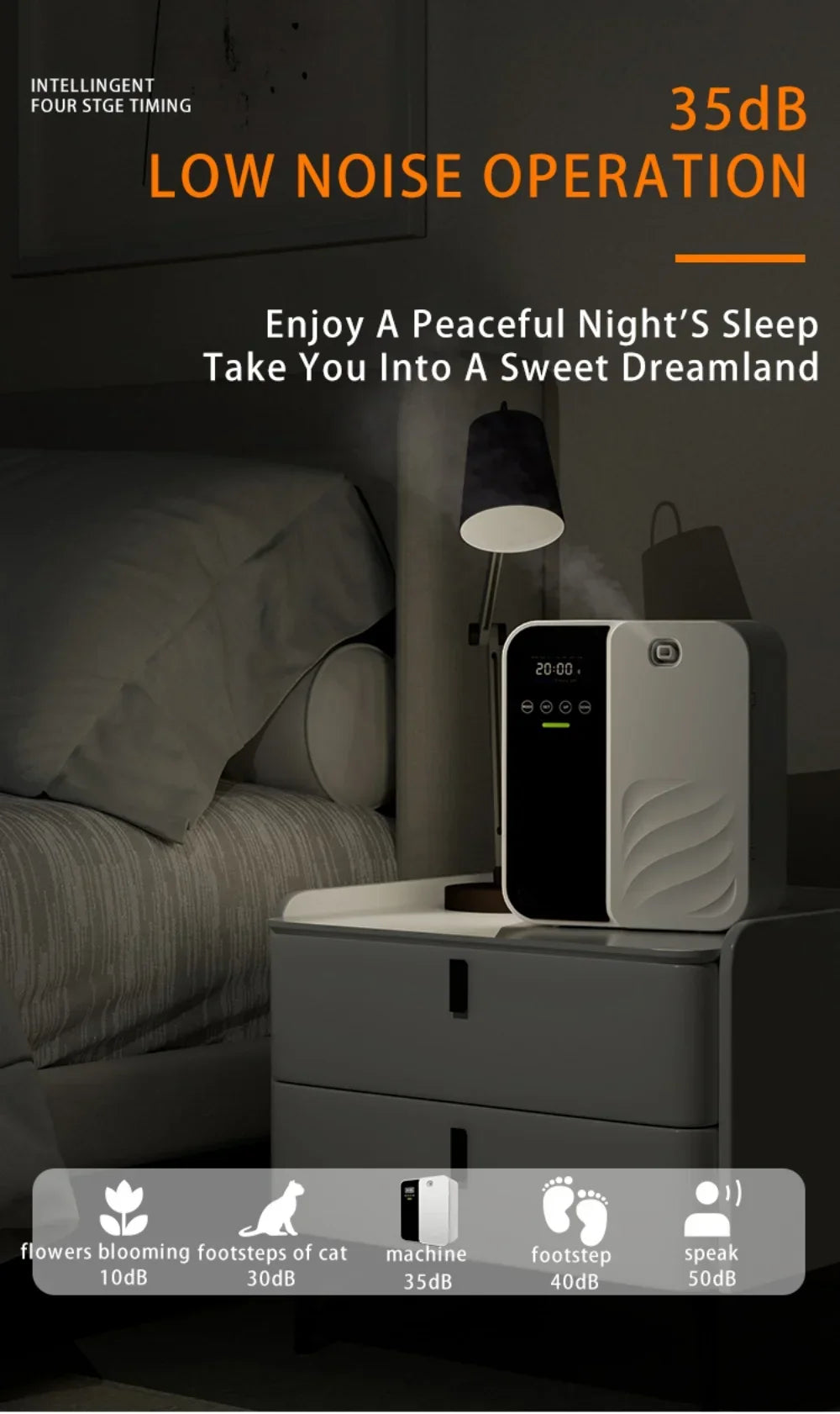 Wall Mounted Aroma Diffuser500ML Commercial Hotel Fragrance Machine Bar KTV Automatic Waterless Essential Oil Nebulizer Diffuser