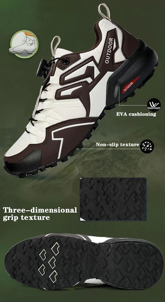 Outdoor Men Shoes Mountaineering Sports Shoes 2024 New Mesh Breathable Cycling Shoes High-Quality Men Hiking Training Shoes