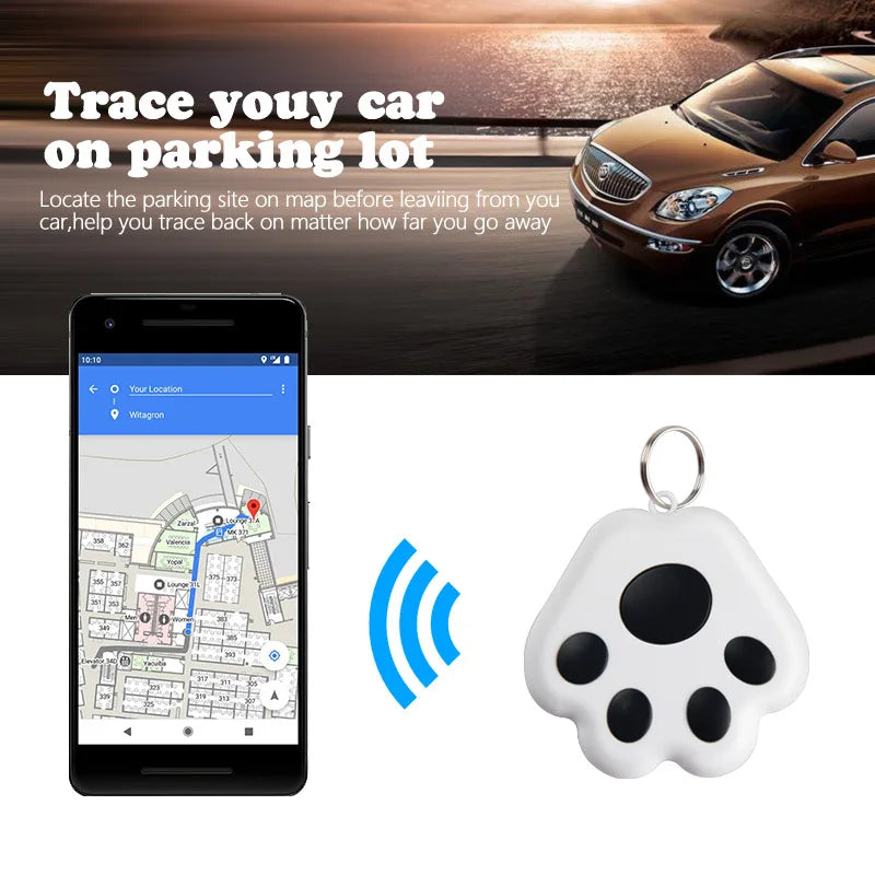 Pet Dog Cat Children's Intelligent Anti Loss Device Bluetooth 5.0 Mobile Phone Two-way Alarm Car Wallet Keychain Accessories
