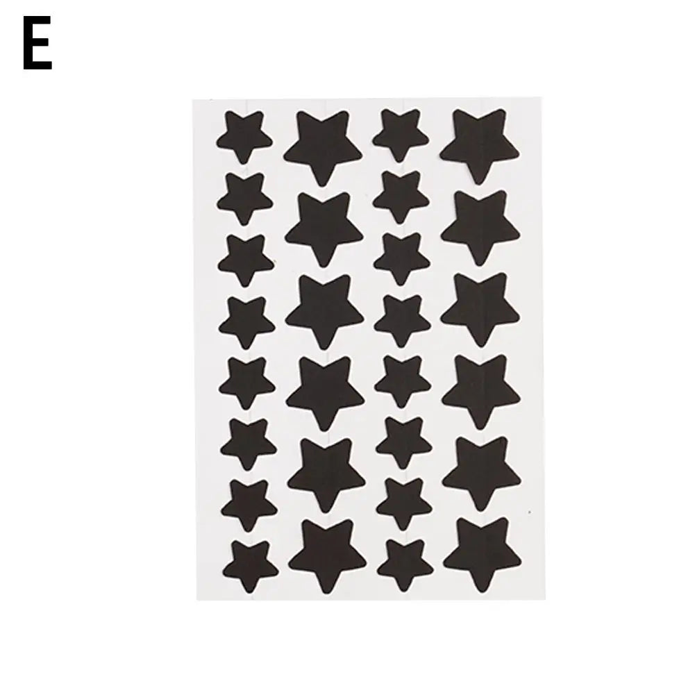 5/6ps Color Star Invisible Skin Care Patch PE Material Waterproof A Variety Of Colors To Choose