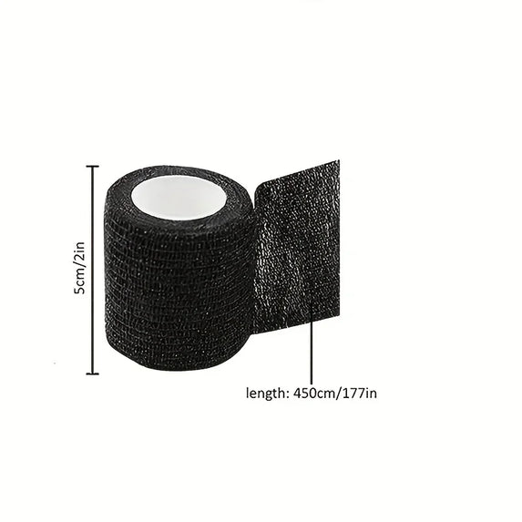 Factory  Wholesale 6/12/24/48pcs Tattoo Bandage Anti-slip Athletic Nonwoven Disposable Waterproof Self-adhesive Elastic Bandage