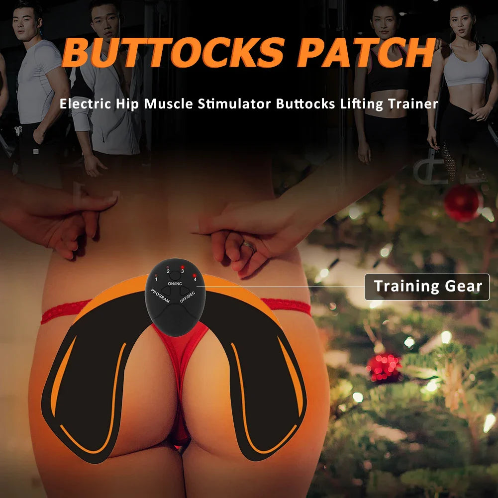 Abdomen Muscle Stimulator Portable Abdominal Training Device 6 Modes Wireless Workout Equipment for Fitness