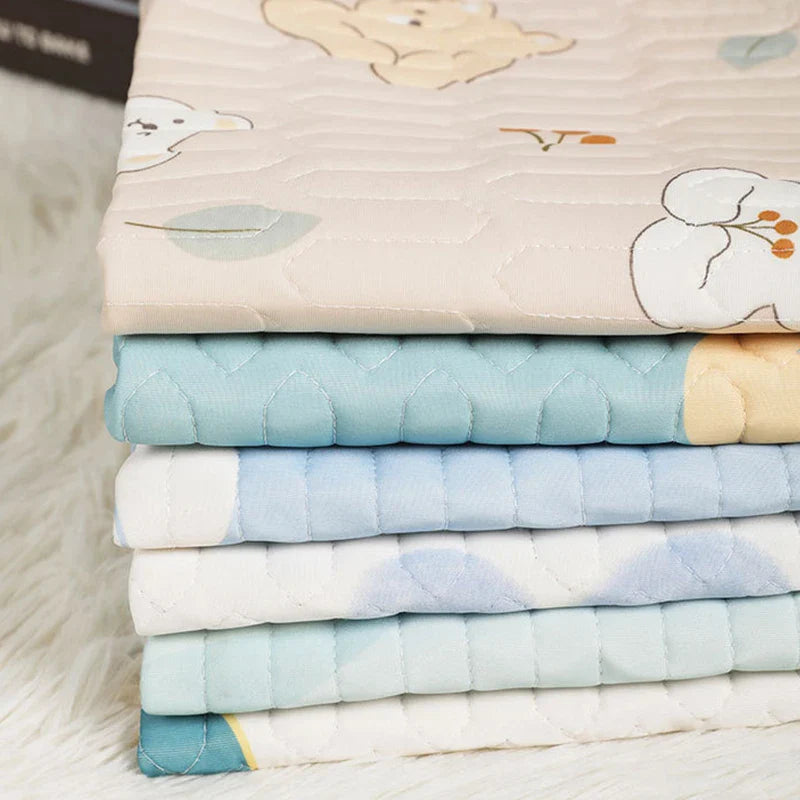 Pet Latex Mat Cooling Dog Mat Cat Sleeping Cushion Kennel Cooler Ice Silk Pads Cool Feeling Mat Cold Bed Blanket Pet Supplies