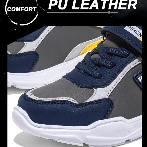 Four Seasons Children's Fashion Sports Shoes Boys' Running Leisure Breathable Outdoor Kids Shoes Lightweight Sneakers Shoes