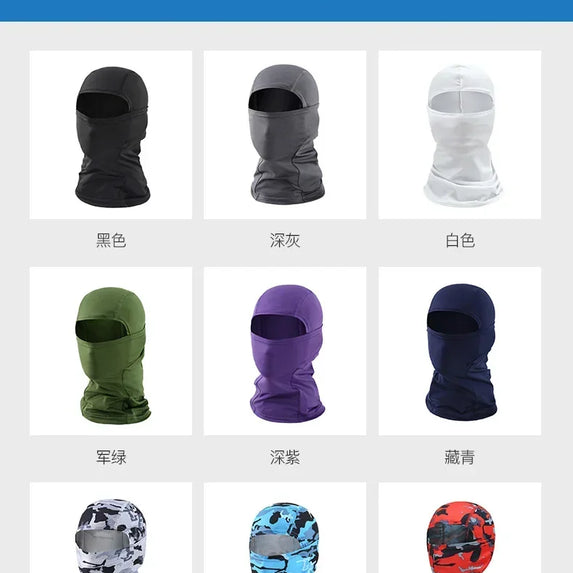 Camouflage Balaclava Full Face Mask Ski Bike Cycling Hunting Head Cover Scarf Blaclava Cap Bandanas Men