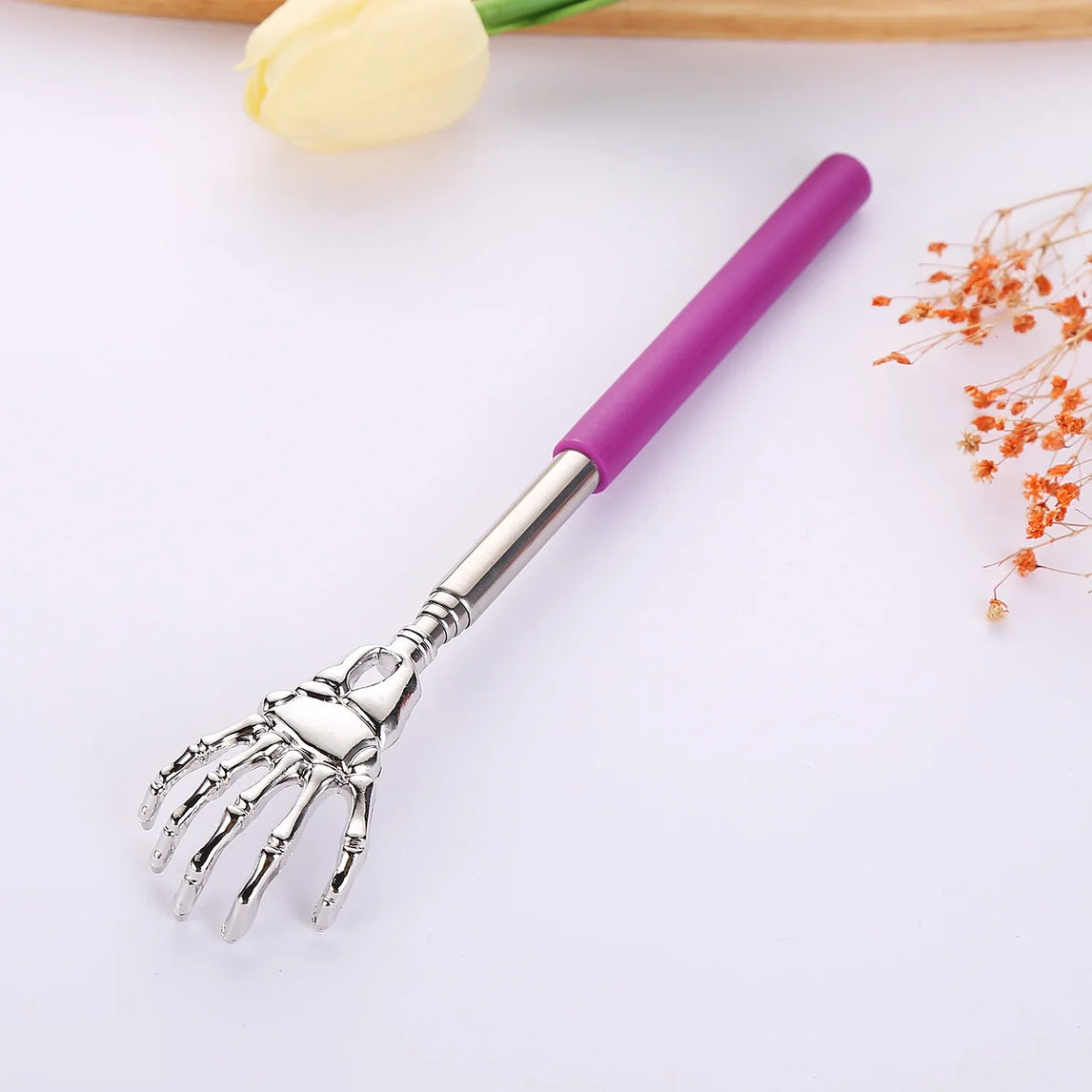 Durable Bamboo Massager Back Scratcher Wooden Body Roller Stick Backscratcher Wooden Scratching Backscratcher Massager