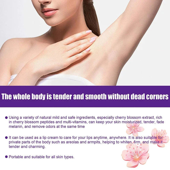 Whitening Cream Private Parts Underarm Bleaching Whiten Butt Knee Brighten Inner Thigh Intimate Parts Dark Remove Melanin Care