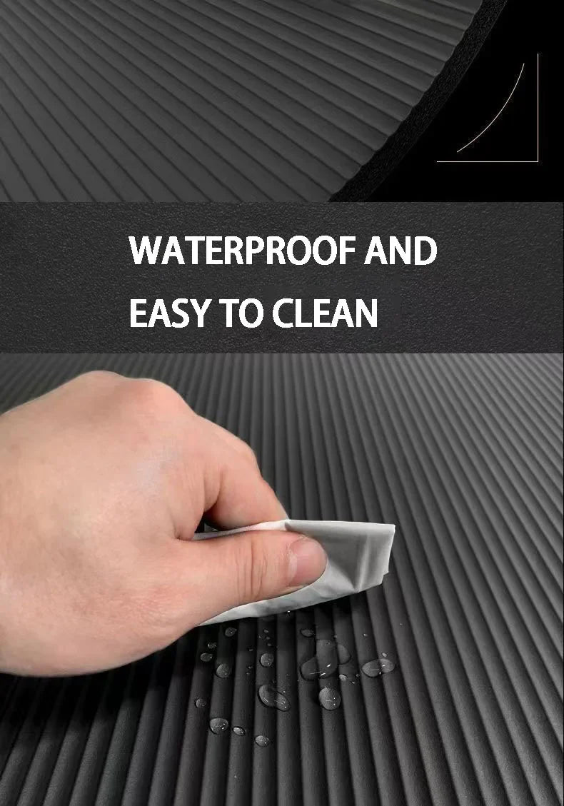 20mm Thick NBR Yoga Mat Moisture-proof Outdoor Non-Slip Durable Camping Picnic Mat 2000x600x20mm Exercise Gym Fitness Workout